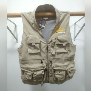 Men's Tan Utility Vest